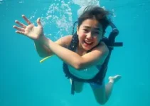 mergulho em águas rasas