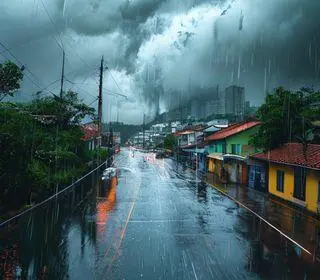 Araruama chuva pancadas intensas