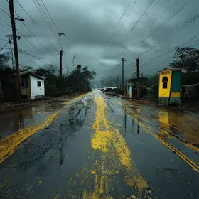 alerta amarelo de chuvas intensas
