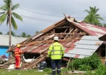 teto da UPA desaba em Araruama