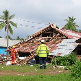 teto da UPA desaba em Araruama