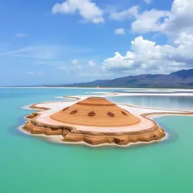 maior lagoa hipersalina do mundo