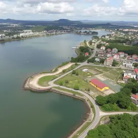 infraestrutura Lagoa do Areal