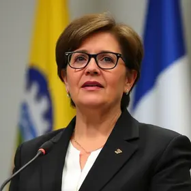 saída de Penha Bernardes do Detran-RJ