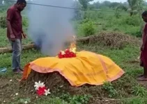 sepultamento de pai e filho eletrocutados em Araruama