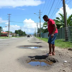 saneamento no bairro Outeiro