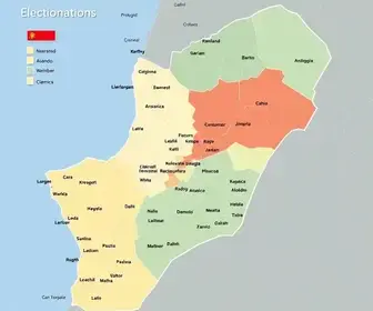 mapa da apuração das eleições 2026 em Araruama