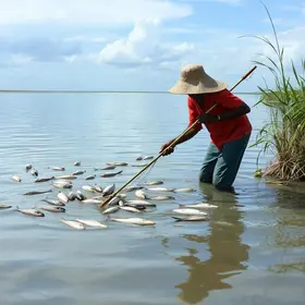 produção pesqueira lagoa de araruama